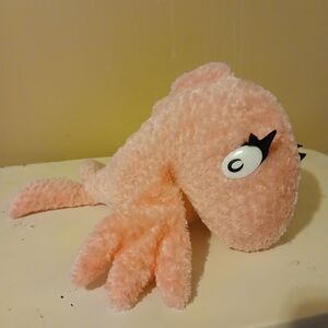 Kohl's Cares Dr. Seuss Cat in the Hat Pink Fish Stuffed Plush Animal Toy Doll